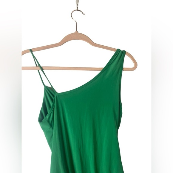 2 saints green open shoulder bodysuit body suit nwot size small - Picture 9 of 10